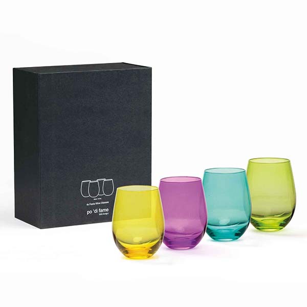 Festa Wine Glass Set Promotional Products, Corporate Gifts and Branded Apparel