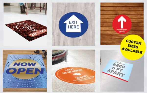 Floor Stickers Promotional Products, Corporate Gifts and Branded Apparel