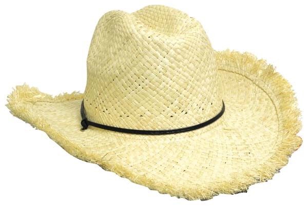 Frayed Edge Cowboy Straw Hat Promotional Products, Corporate Gifts and Branded Apparel