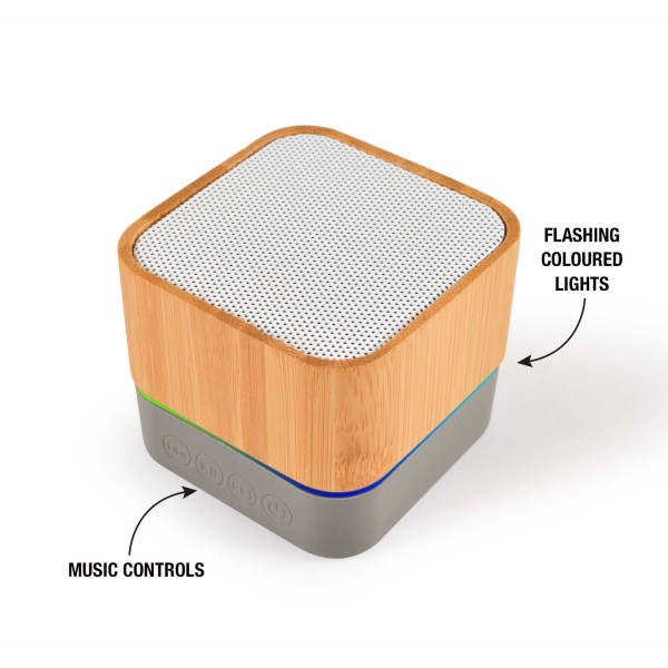 Gig Bamboo Bluetooth Speaker Promotional Products, Corporate Gifts and Branded Apparel