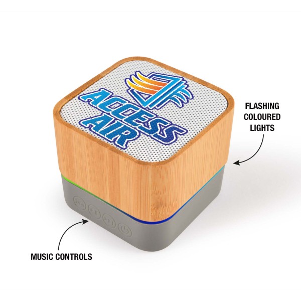 Gig Bamboo Bluetooth Speaker Promotional Products, Corporate Gifts and Branded Apparel