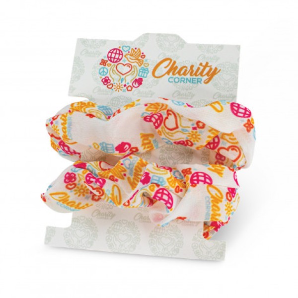 Hair Scrunchie - Set of 2 Promotional Products, Corporate Gifts and Branded Apparel