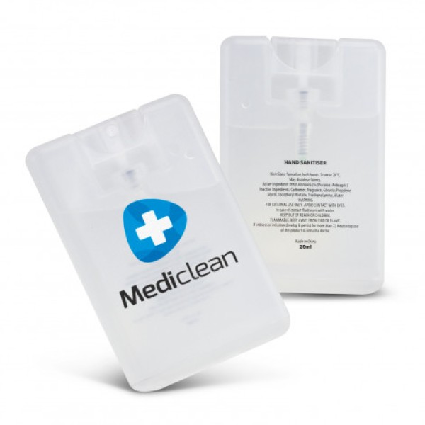 Hand Sanitiser Card Promotional Products, Corporate Gifts and Branded Apparel
