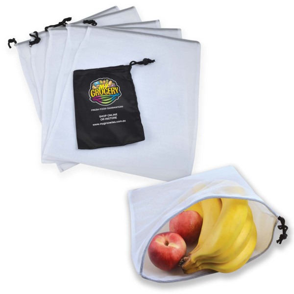 Harvest Produce Bags in Pouch Promotional Products, Corporate Gifts and Branded Apparel