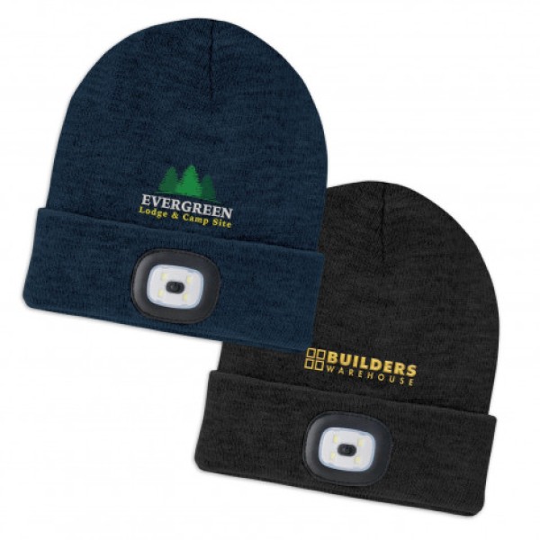 Headlamp Beanie Promotional Products, Corporate Gifts and Branded Apparel
