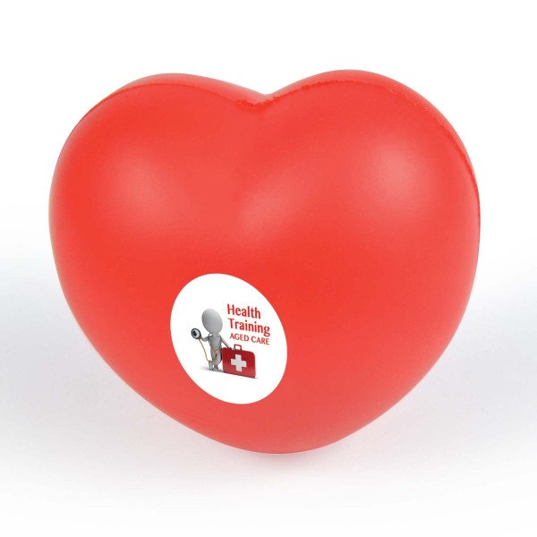 Heart Stress Reliever Promotional Products, Corporate Gifts and Branded Apparel