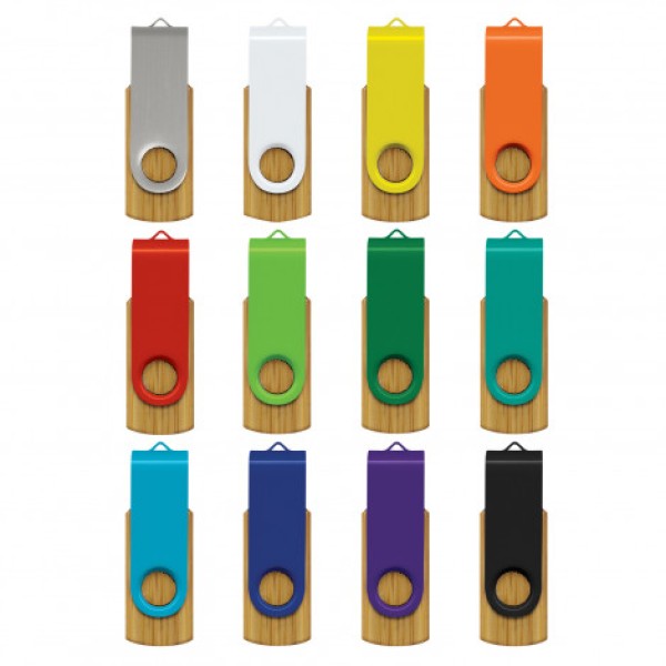 Helix 4GB Bamboo Flash Drive Promotional Products, Corporate Gifts and Branded Apparel