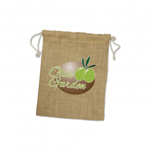 Jute Gift Bag - Medium Promotional Products, Corporate Gifts and Branded Apparel