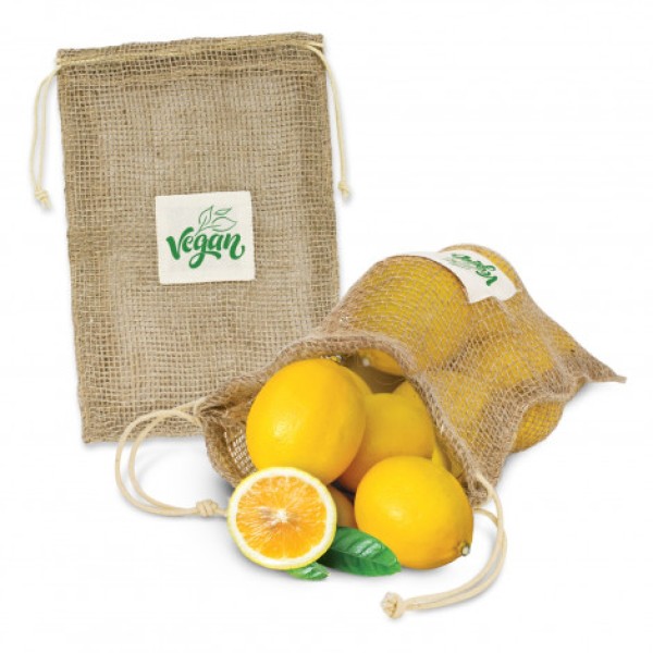Jute Net Produce Bag Promotional Products, Corporate Gifts and Branded Apparel