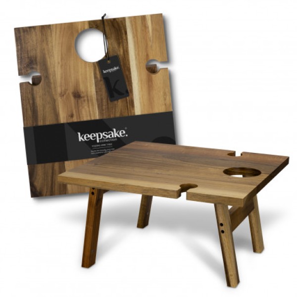 Keepsake Folding Wine Table Promotional Products, Corporate Gifts and Branded Apparel