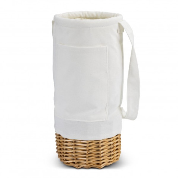 Keepsake Wicker Wine Carrier Promotional Products, Corporate Gifts and Branded Apparel