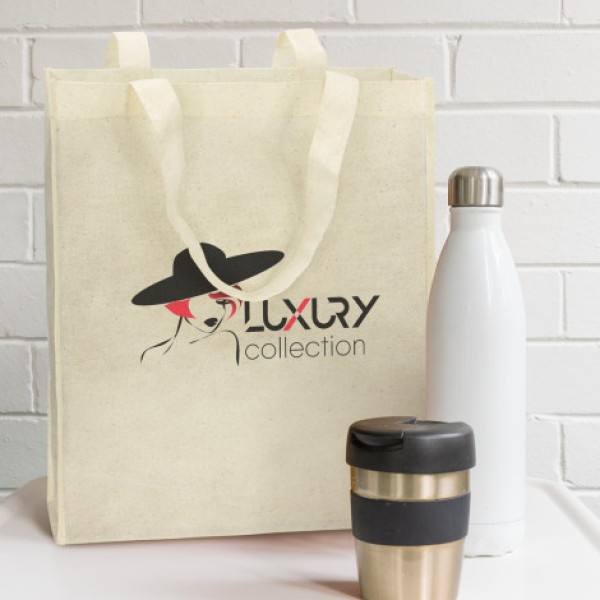 Kira A4 Natural Look Tote Bag Promotional Products, Corporate Gifts and Branded Apparel