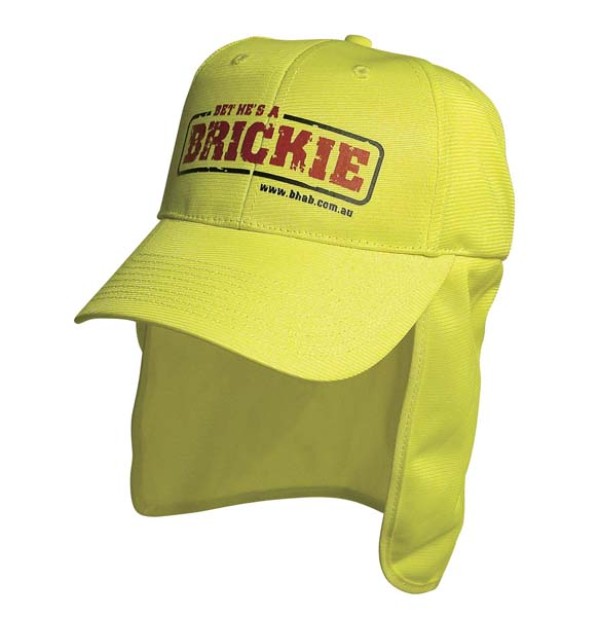 Luminescent Safety Cap with Flap Promotional Products, Corporate Gifts and Branded Apparel
