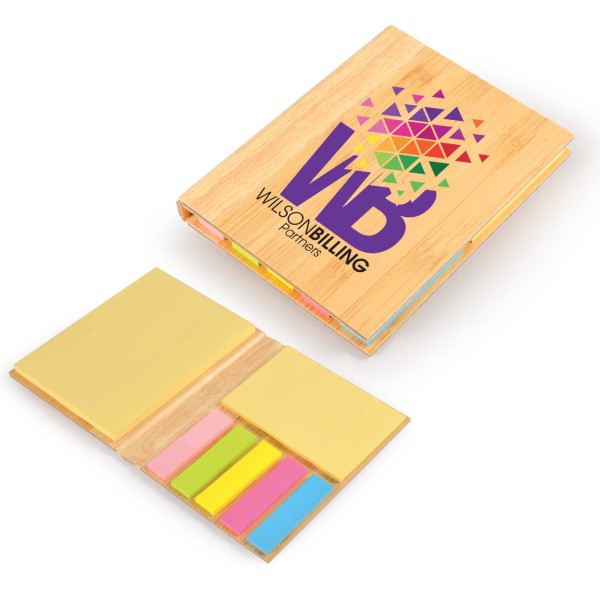 Lumix Bamboo Sticky Notes Promotional Products, Corporate Gifts and Branded Apparel