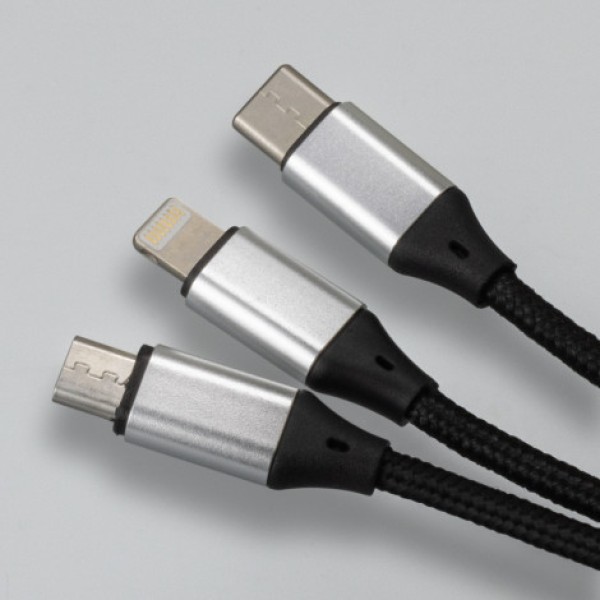Lumos Braided Charging Cable Promotional Products, Corporate Gifts and Branded Apparel