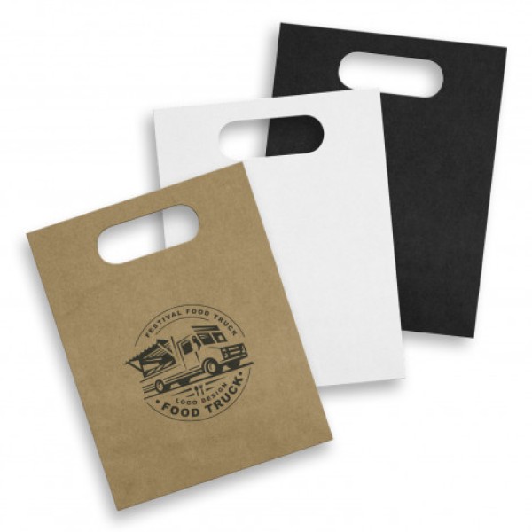 Medium Die Cut Paper Bag Portrait Promotional Products, Corporate Gifts and Branded Apparel