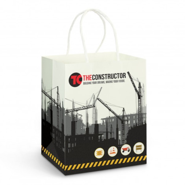 Medium Paper Carry Bag - Full Colour Promotional Products, Corporate Gifts and Branded Apparel