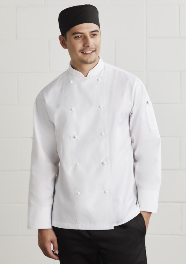 Mens Al Dente Long Sleeve Chef Jacket Promotional Products, Corporate Gifts and Branded Apparel
