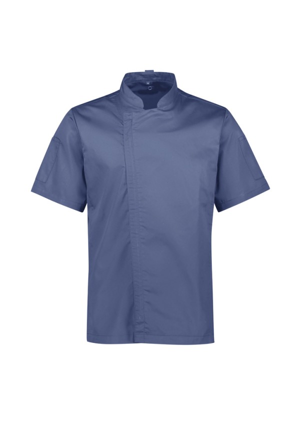 Mens Alfresco Short Sleeve Chef Jacket Promotional Products, Corporate Gifts and Branded Apparel