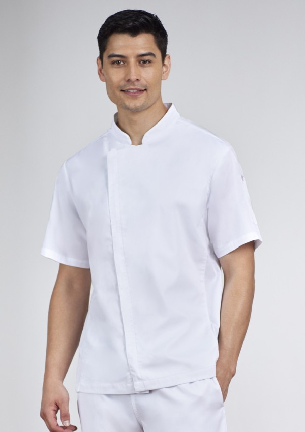 Mens Alfresco Short Sleeve Chef Jacket Promotional Products, Corporate Gifts and Branded Apparel