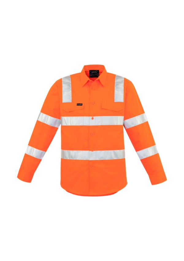 Mens Bio Motion VIC Rail Long Sleeve Shirt Promotional Products, Corporate Gifts and Branded Apparel