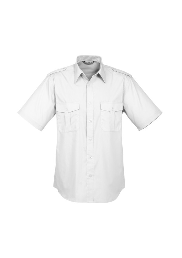 Mens Epaulette Short Sleeve Shirt Promotional Products, Corporate Gifts and Branded Apparel