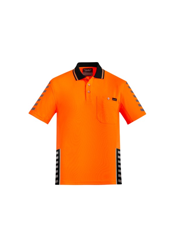 Mens Hi Vis Komodo Short Sleeve Polo Promotional Products, Corporate Gifts and Branded Apparel