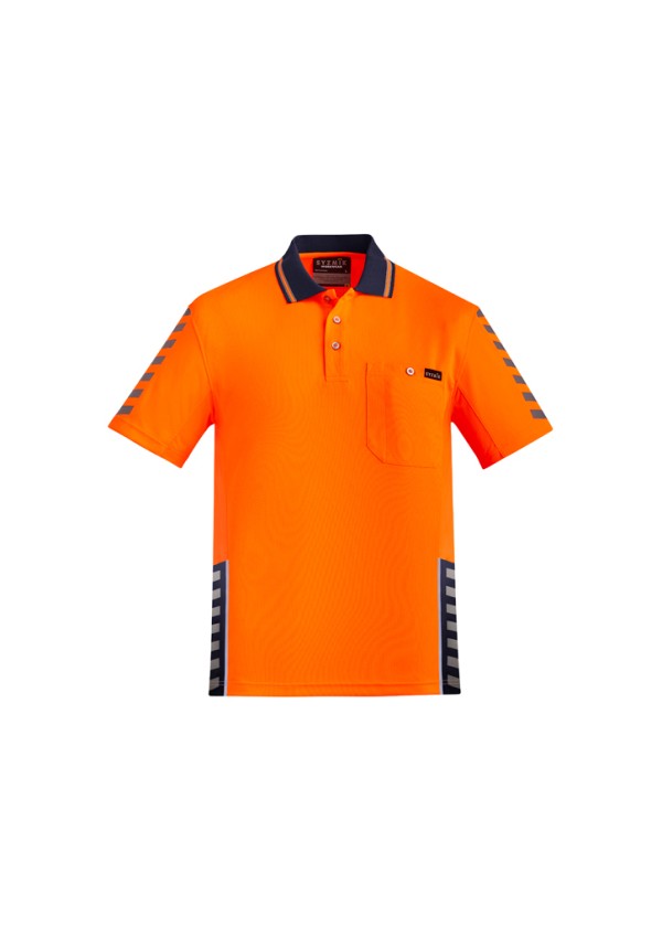 Mens Hi Vis Komodo Short Sleeve Polo Promotional Products, Corporate Gifts and Branded Apparel