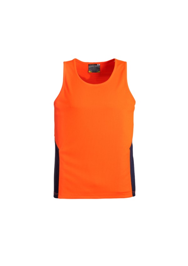 Mens Hi Vis Squad Singlet Promotional Products, Corporate Gifts and Branded Apparel
