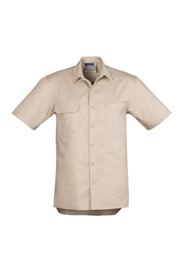 Mens Lightweight Tradie Short Sleeve Shirt Promotional Products, Corporate Gifts and Branded Apparel