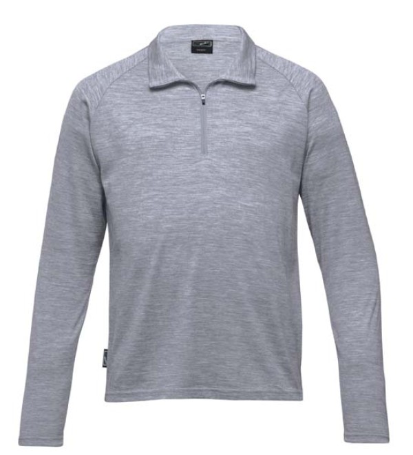 Merino Zip Pullover - Mens Promotional Products, Corporate Gifts and Branded Apparel