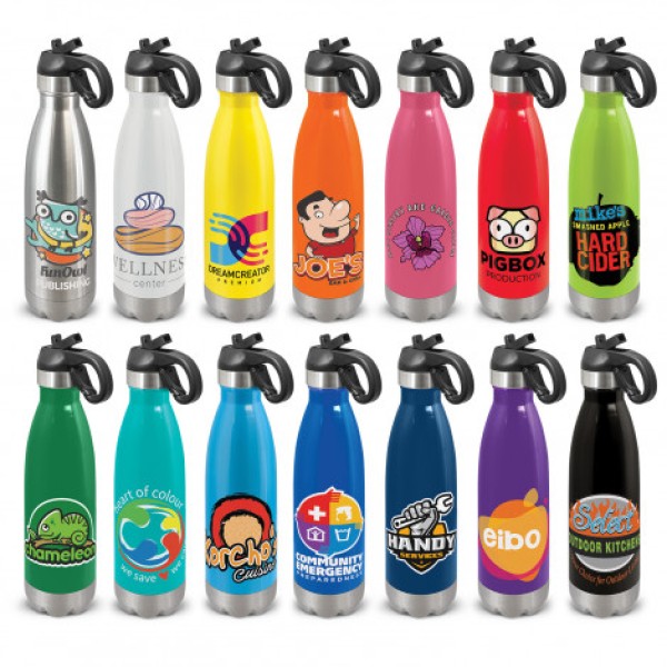 Mirage Steel Bottle - Flip Lid Promotional Products, Corporate Gifts and Branded Apparel