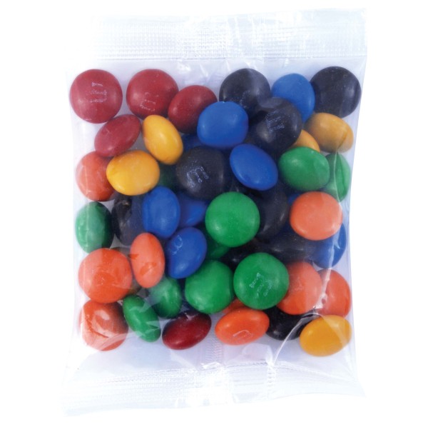 M&M's in 50 Gram Cello Bag Promotional Products, Corporate Gifts and Branded Apparel