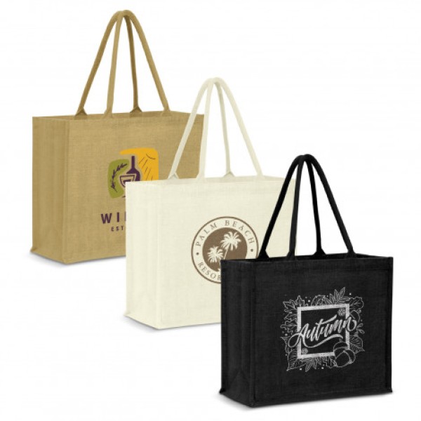 Modena Jute Tote Bag - Colour Match Promotional Products, Corporate Gifts and Branded Apparel