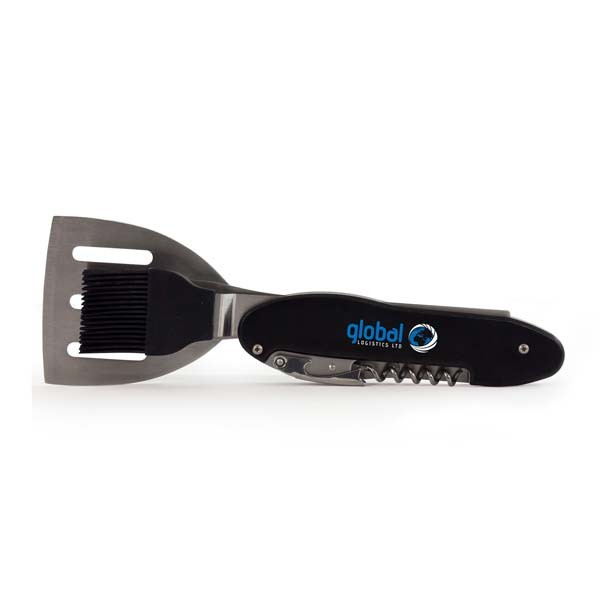 Multi Function BBQ Tool - Black Promotional Products, Corporate Gifts and Branded Apparel