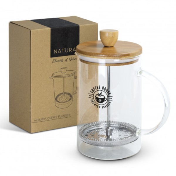 NATURA Azzurra Coffee Plunger Promotional Products, Corporate Gifts and Branded Apparel