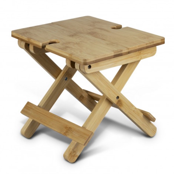 NATURA Bamboo Folding Wine Table Promotional Products, Corporate Gifts and Branded Apparel
