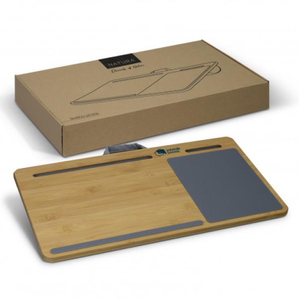 NATURA Bamboo Lap Desk Promotional Products, Corporate Gifts and Branded Apparel