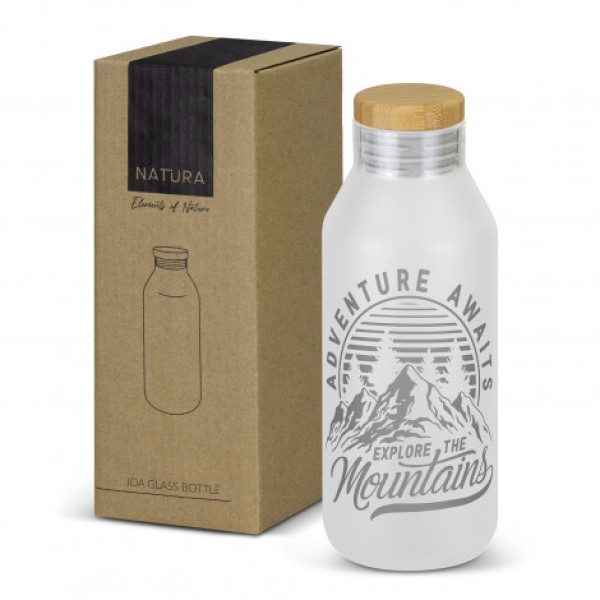 NATURA Ida Glass Bottle Promotional Products, Corporate Gifts and Branded Apparel