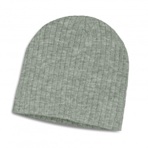 Nebraska Heather Cable Knit Beanie Promotional Products, Corporate Gifts and Branded Apparel