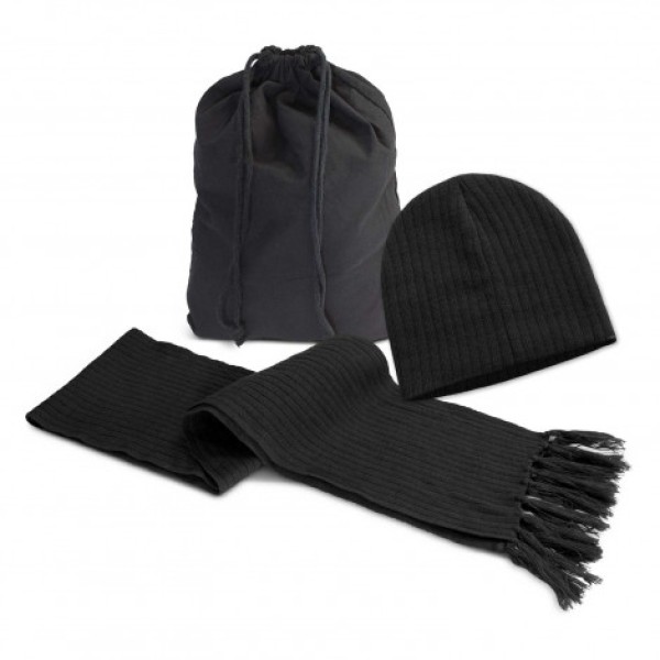 Nebraska Scarf and Beanie Set Promotional Products, Corporate Gifts and Branded Apparel