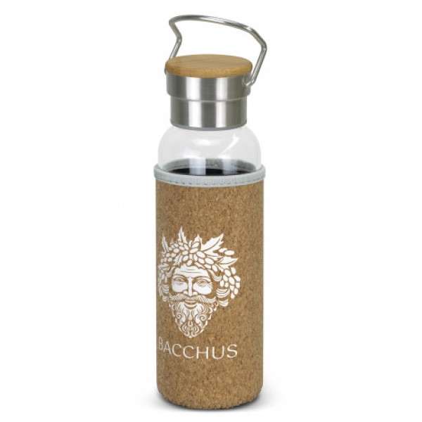 Nomad Glass Bottle - Cork Sleeve Promotional Products, Corporate Gifts and Branded Apparel