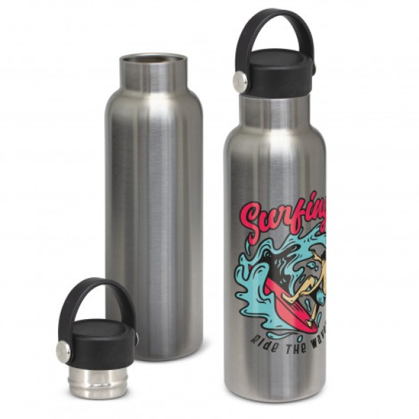 Nomad Vacuum Bottle Stainless - Carry Lid Promotional Products, Corporate Gifts and Branded Apparel