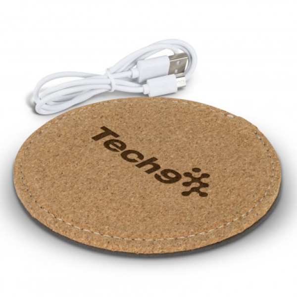 Oakridge Wireless Charger - Round Promotional Products, Corporate Gifts and Branded Apparel