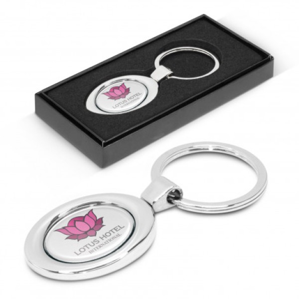 Oval Metal Key Ring Promotional Products, Corporate Gifts and Branded Apparel