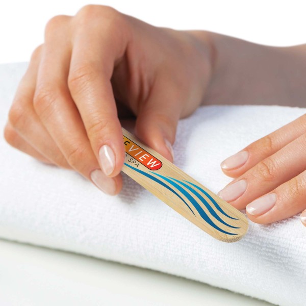 Pamper Bamboo Nail File Promotional Products, Corporate Gifts and Branded Apparel
