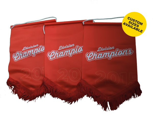 Pennants 210mm x 300mm  Promotional Products, Corporate Gifts and Branded Apparel