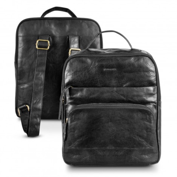 Pierre Cardin Leather Backpack Promotional Products, Corporate Gifts and Branded Apparel
