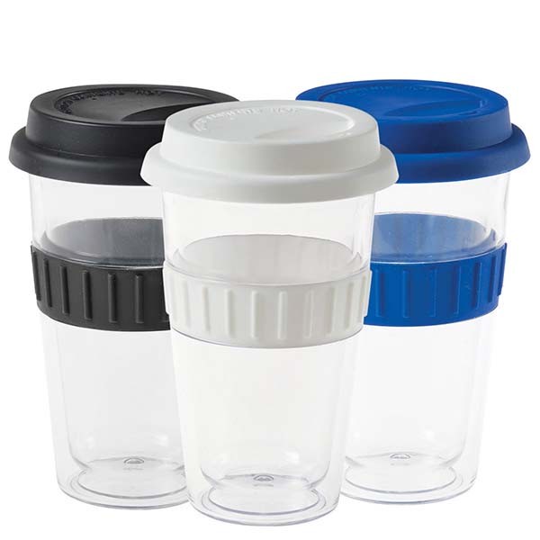 Plastic Double-Walled Mug Promotional Products, Corporate Gifts and Branded Apparel