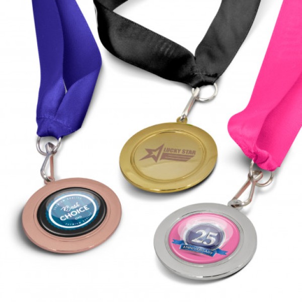Podium Medal - 50mm Promotional Products, Corporate Gifts and Branded Apparel